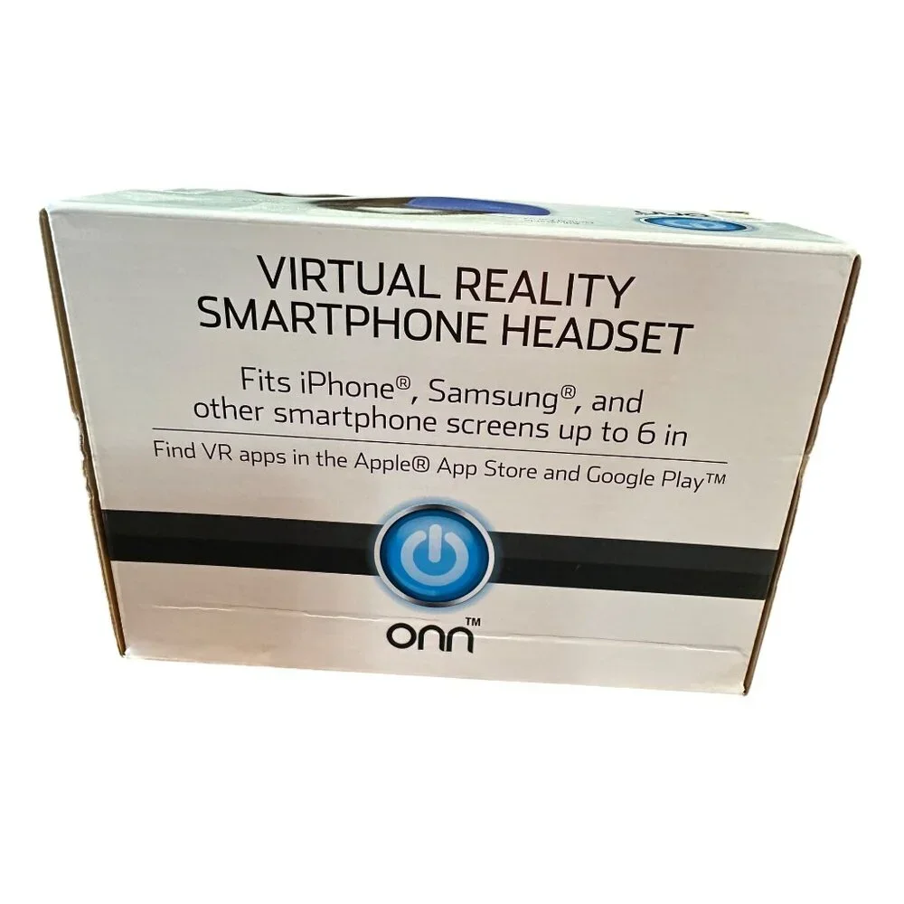 ONN Brand Blue Virtual Reality Smartphone Headset (NEW-BOXED)